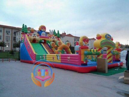 Şişme Oyun Parkı Çılgın Penguen (Temalı) 15x8x7.5