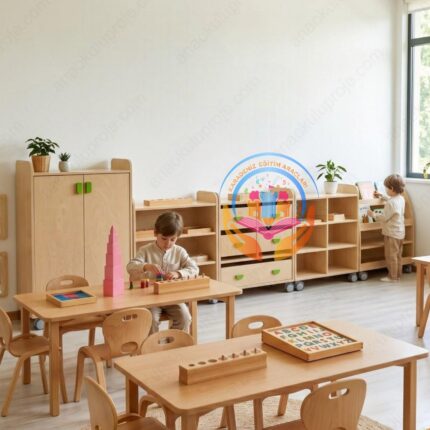 Montessori Konsept sınıf & Dolap Seti