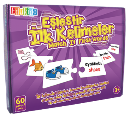 Edukido Eşleştir İlk Kelimelerim