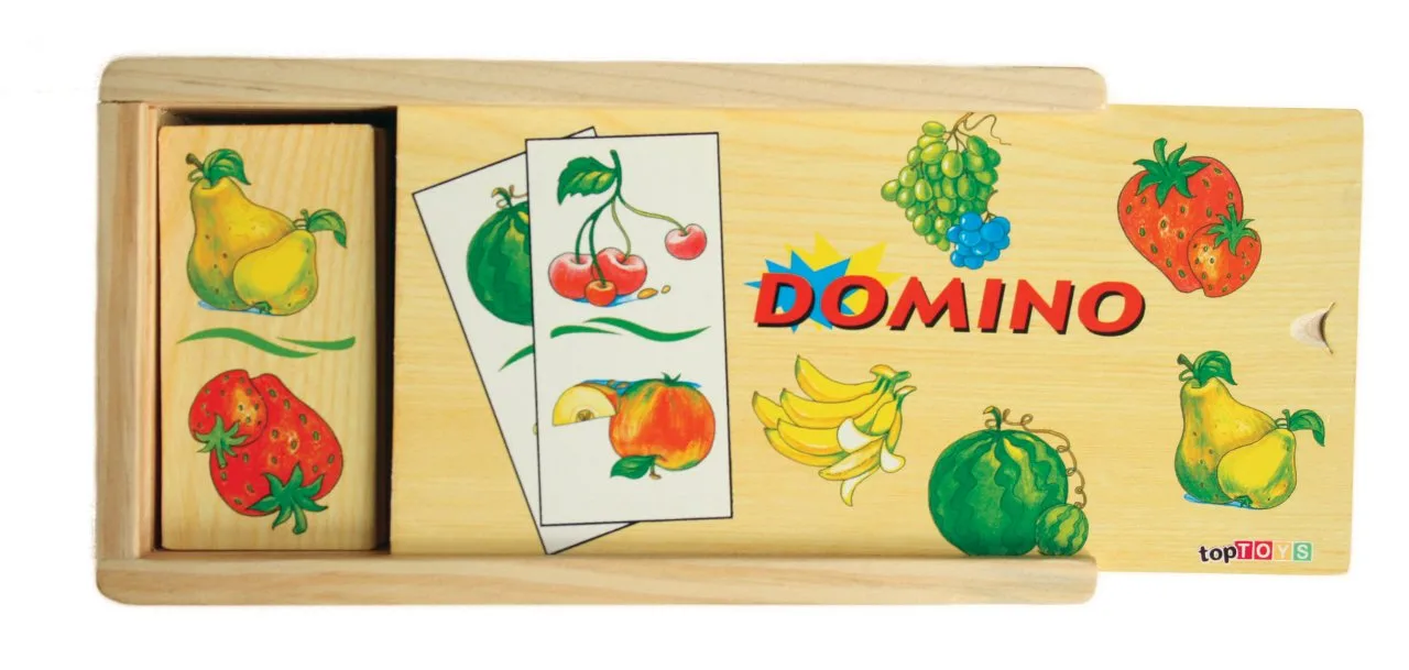 Ahşap Meyveler Domino
